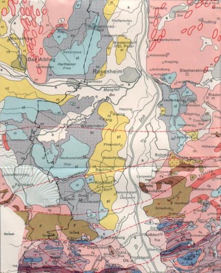 Geologische Schichten